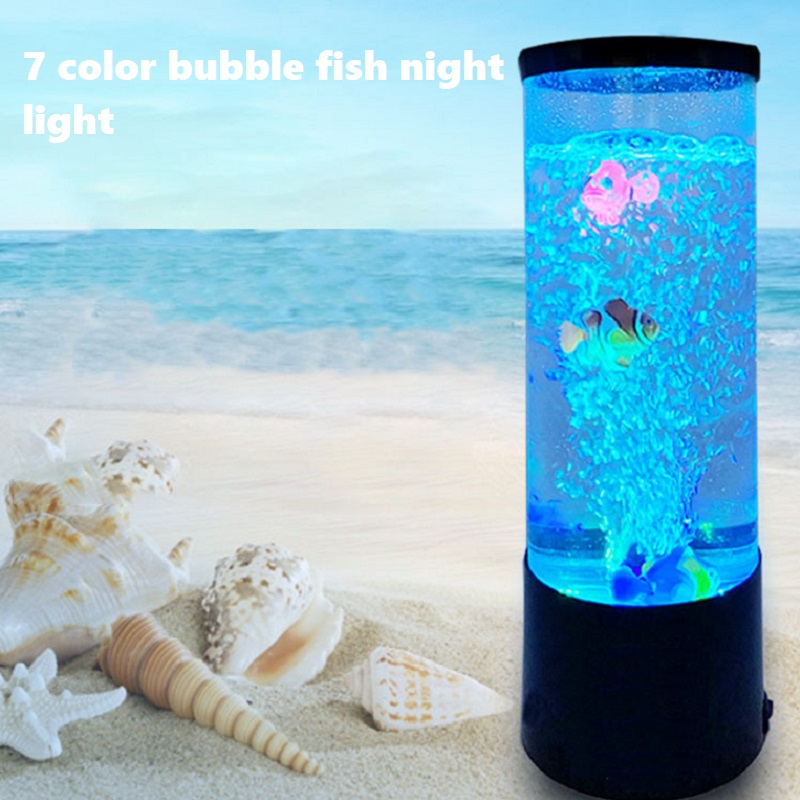 Marine Aquarium Live - LED Peixe Lâmpada Ambient Night Light