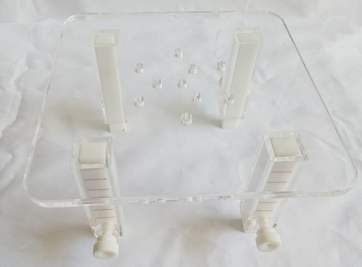 Protein Skimmer Hang On - Escala ajustável da bandeja do suporte