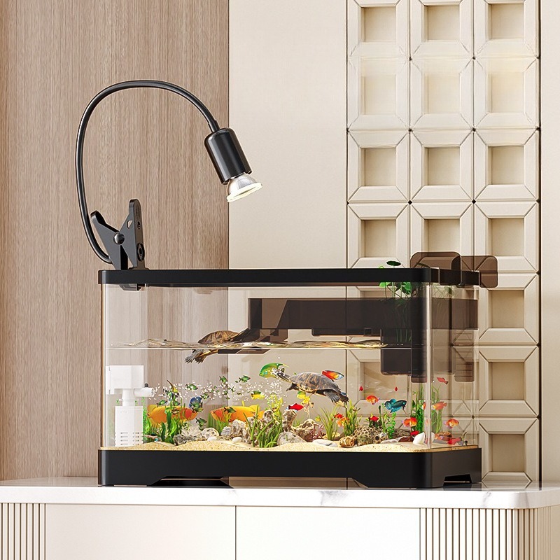 Marine Aquarium Live - Aquário de Acrílico Ultra Claro, Plástico