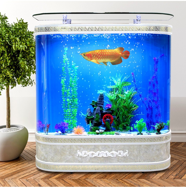 Marine Aquarium Live - Aquário Retangular Moderno Personalizado de Vidro