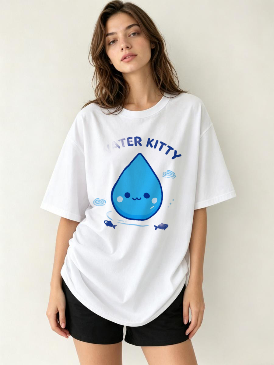Marine Aquarium Exhibition - Camisetas Femininas de Cetim com Superfície