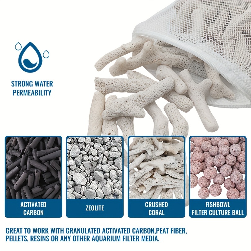 Sacos de mídia de filtro de zí - Protein Skimmer Hang On avaliação e preço