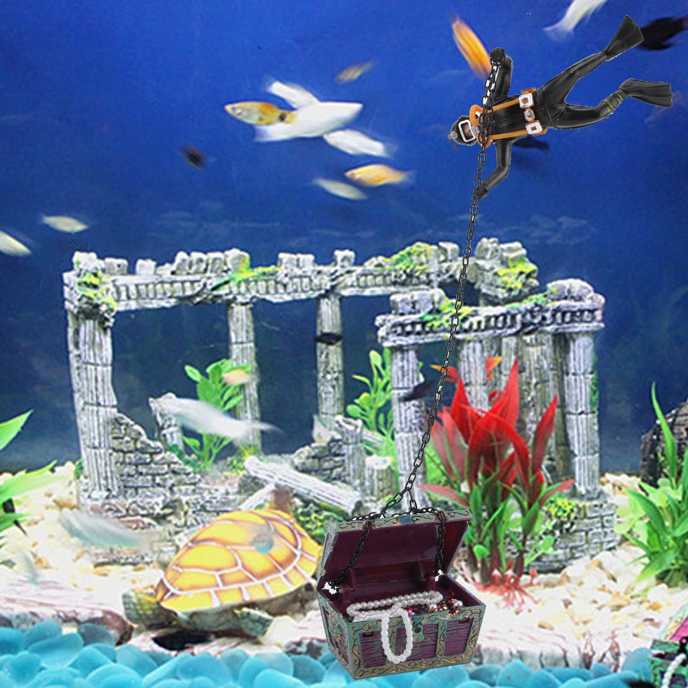 Decoração de Aquário em Resina - Marine Aquarium Live avaliação e preço