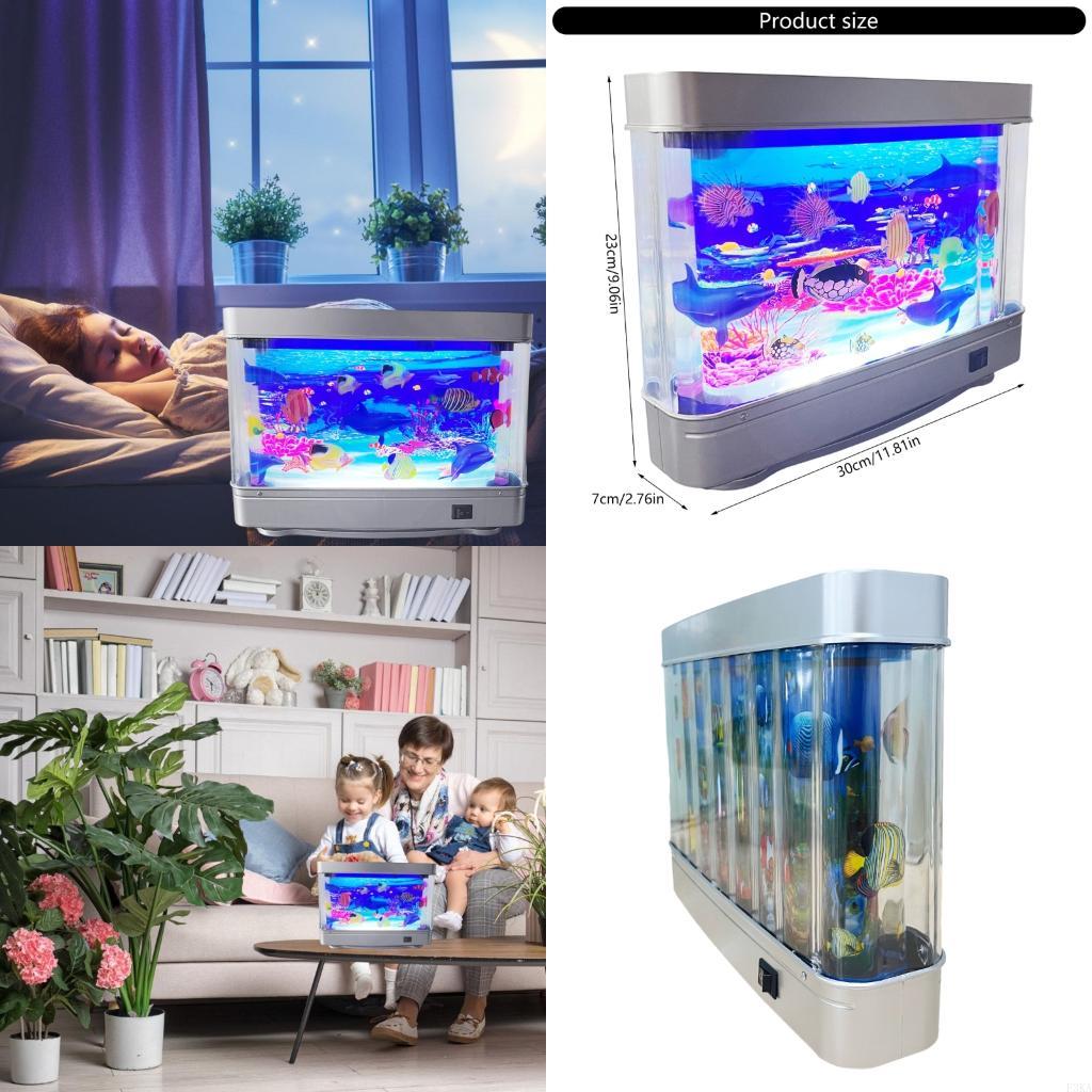 Safe LED Fishtank Night Light  - Marine Aquarium Live avaliação e preço