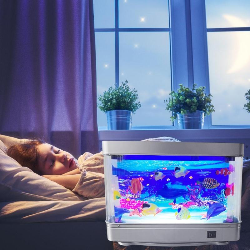 Safe LED Fishtank Night Light  - Marine Aquarium Live avaliação e preço